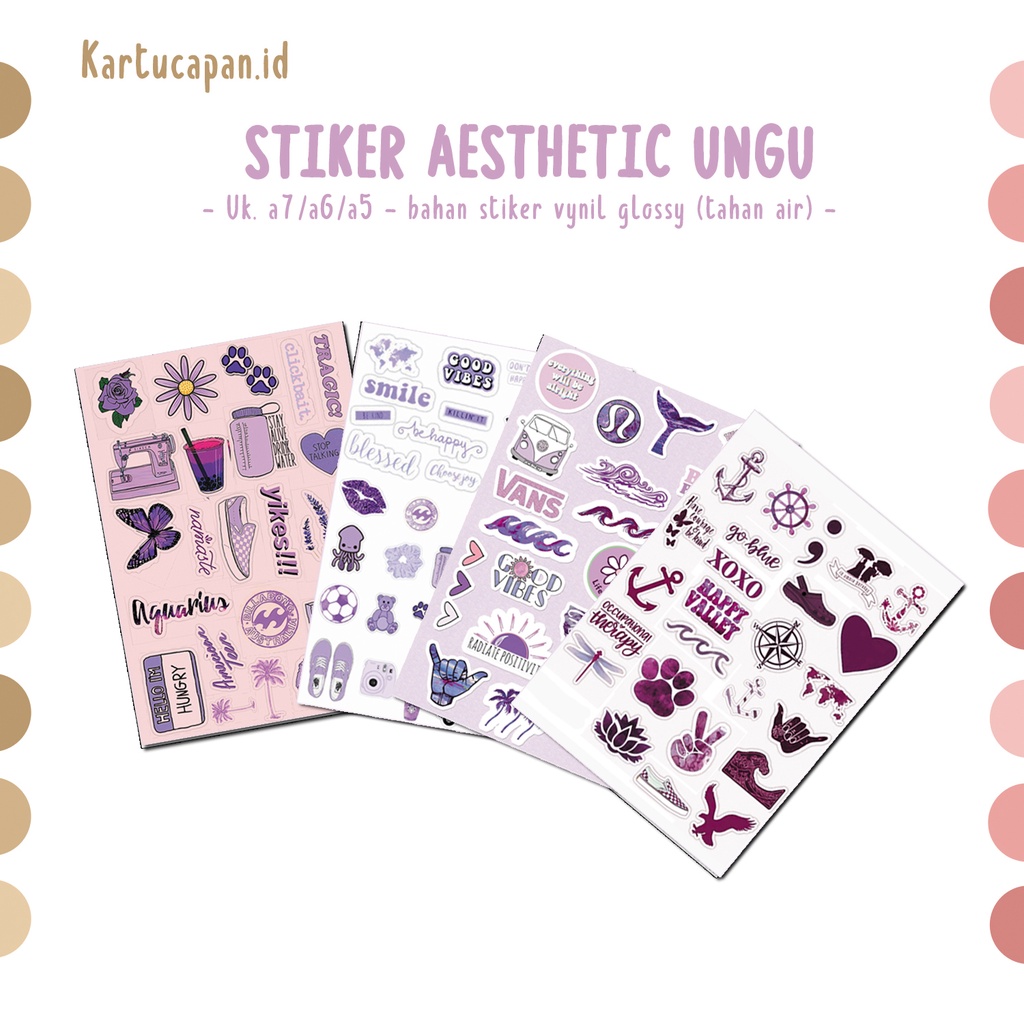 

(HNR)STIKER AESTHETIC, STIKER TUMBLR, STIKER AESTHETIC UNGU, STIKER HP, STIKER LAPTOP, STIKER HELM