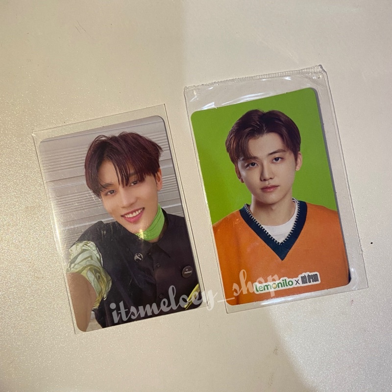 PHOTOCARD JAEMIN LEMONILO, PHOTOCARD TAEIL STICKER