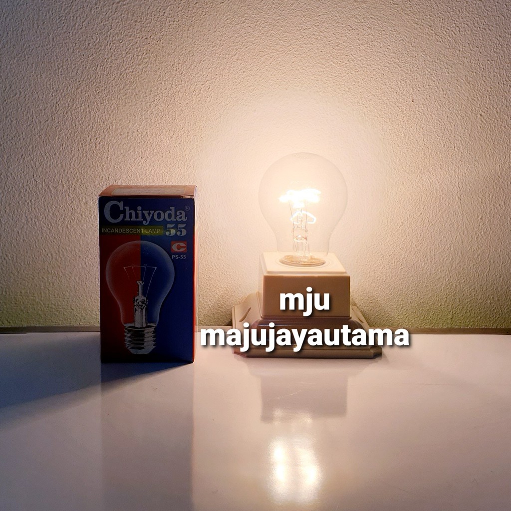 CHIYODA lampu pijar clear 40 watt kuning