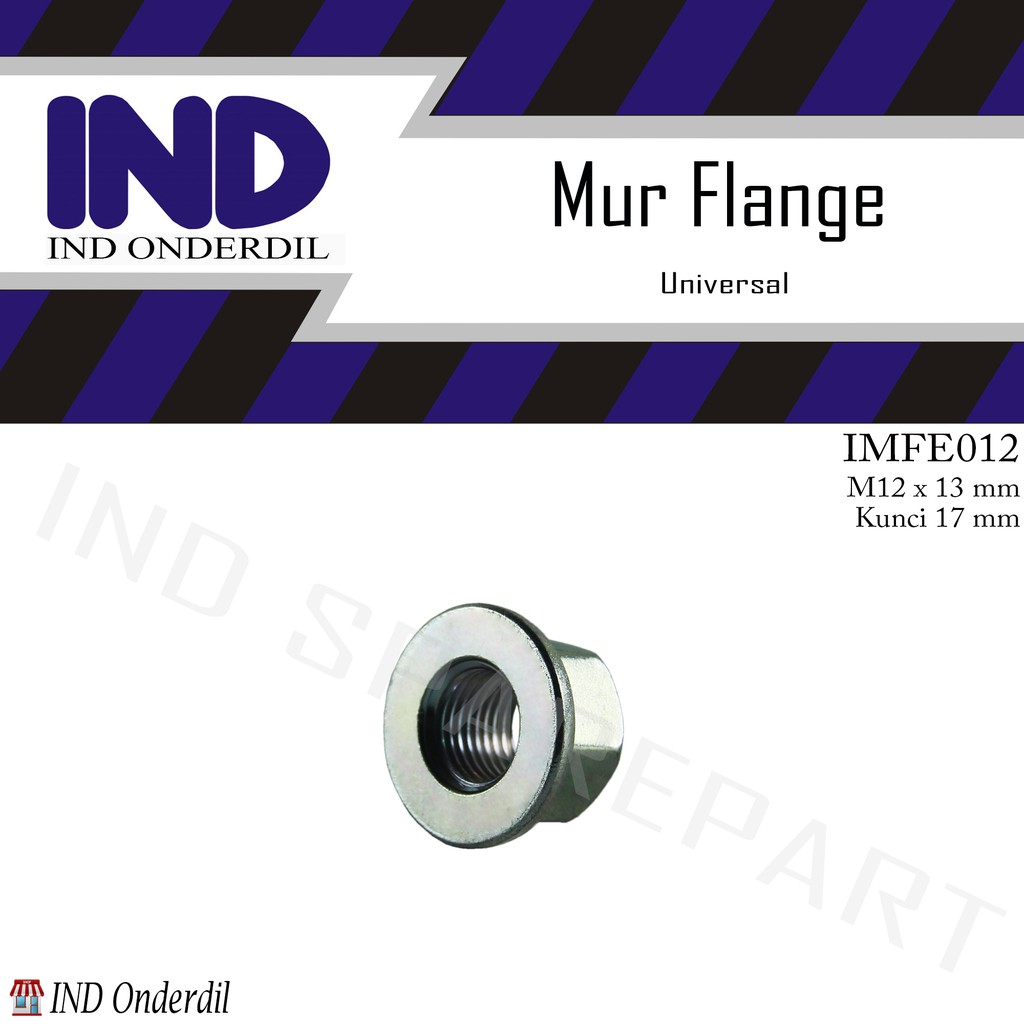 Mur Flange M12 - Mur 12