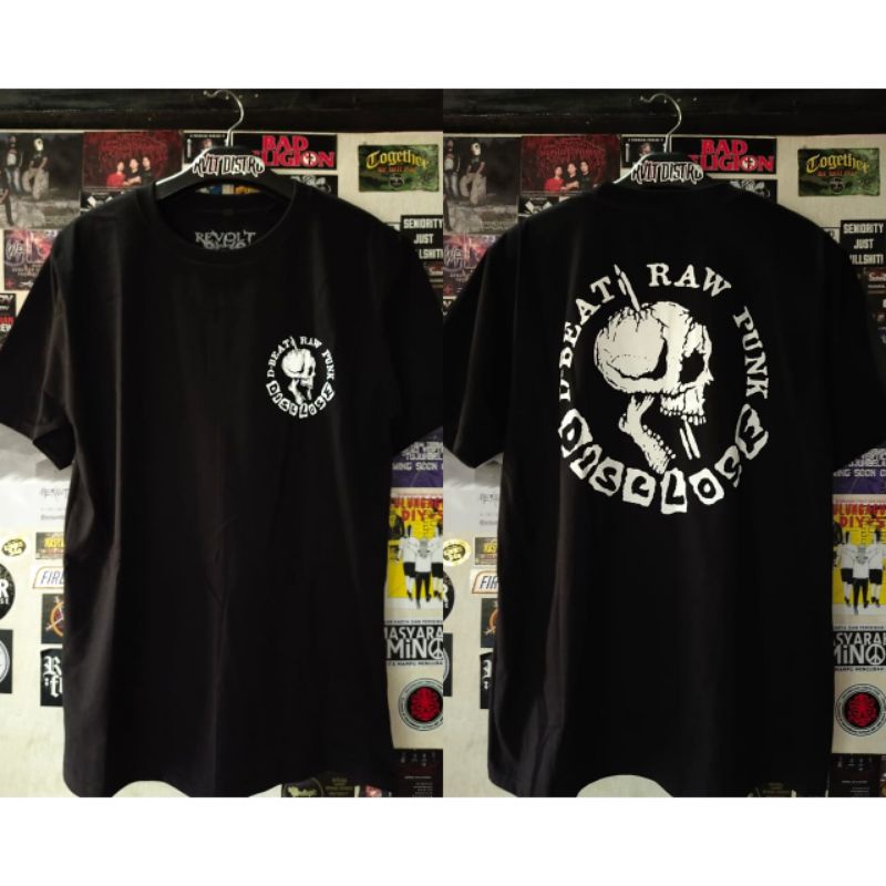 Kaos band punk disclose / kaos punk / t-shirt punk