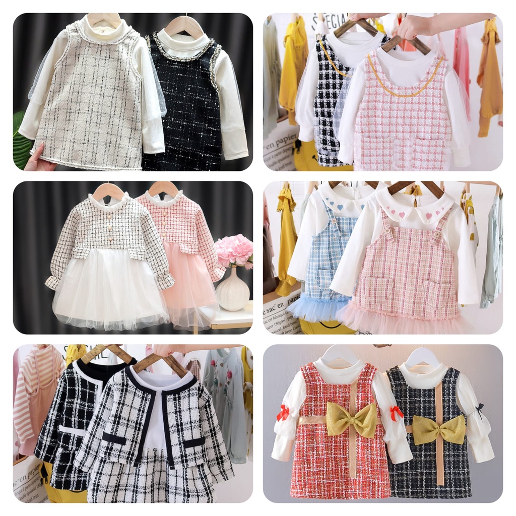 0-3TAHUN DRESS PESTA BAYI PREMIUM IMPOR/ DRESS BLAZER ANAK / GAUN PESTA BAYI / DRESS ANAK IMPORT