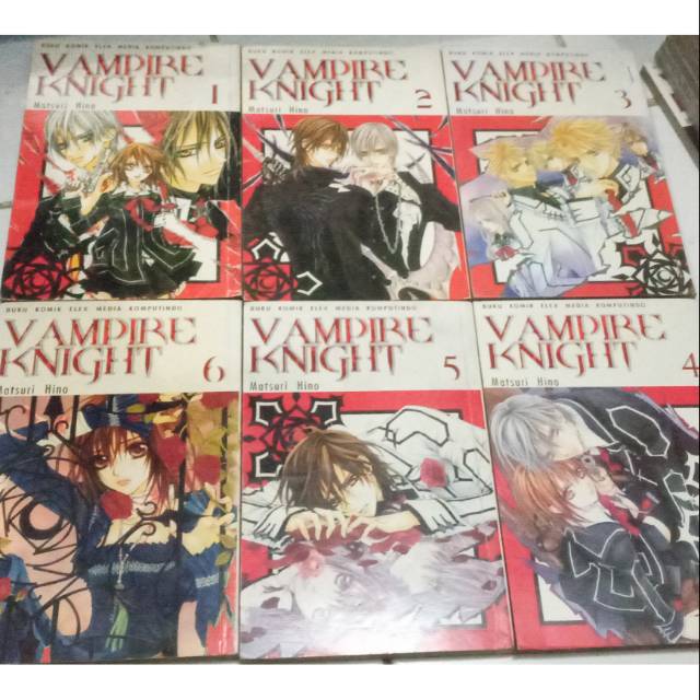 Komik Set Vampire Knight 1-19end by Matsuri Hino