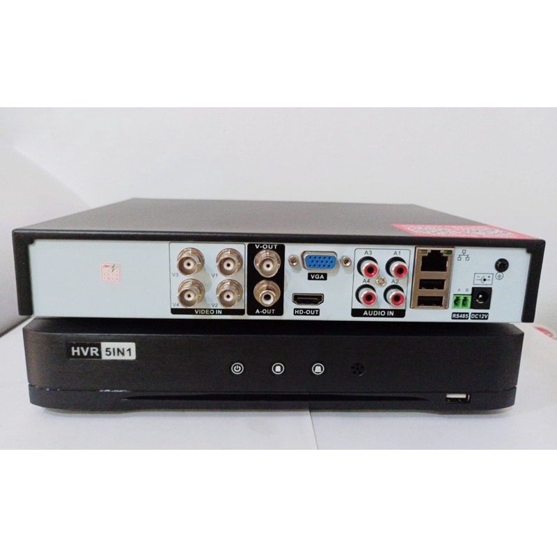 PAKET DVR KIT 4CH 5MP XMEYE HVR 6 in 1 4channel 5megapixel lengkap 4pcs kamera 5mp plus hardisk 500GB dan kabel cctv