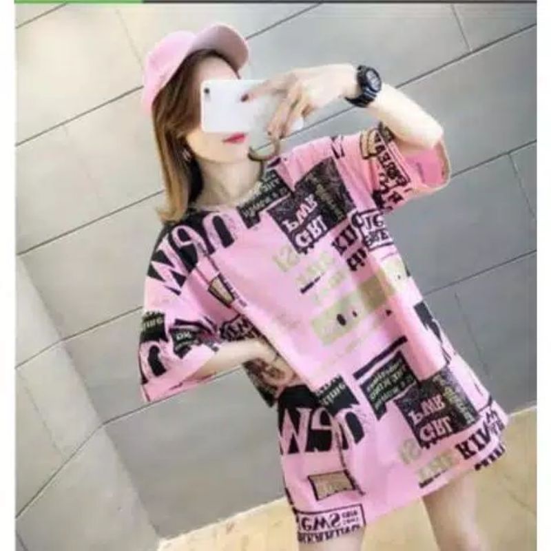 ATASAN BAJU WANITA KOREA OVERSIZE TERKINI