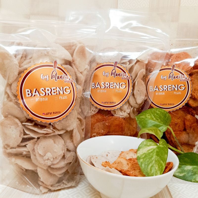 

Keripik Basreng (Baso Goreng) in Pouch