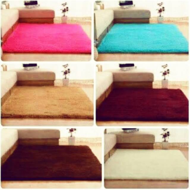 Karpet Busa Bulu Rasfur Tebal 4 cm