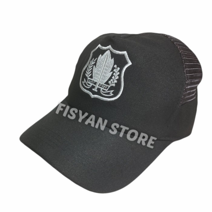 Topi Security | Topi Satpam Coklat Terbaru