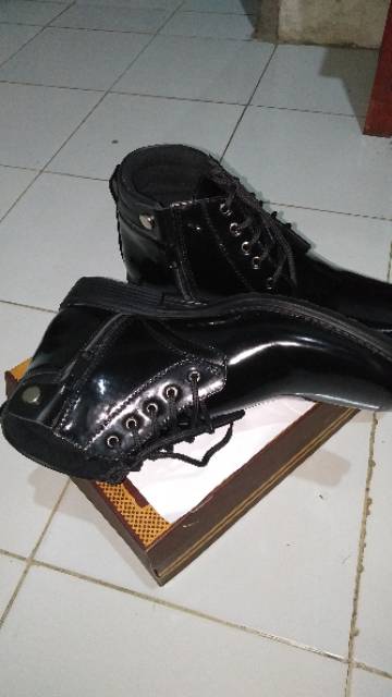 SEPATU PDH TNI/SECURITY/POLISI