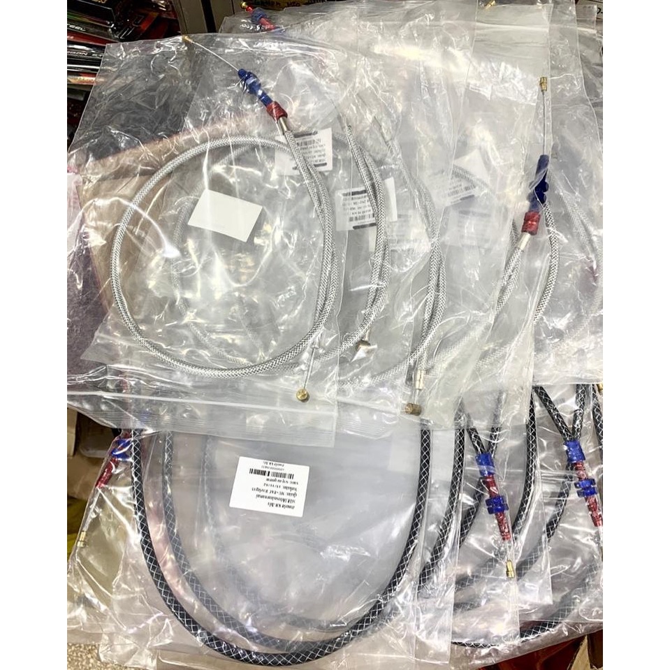 kabel kopling serat karbon carbon hitam universal ninja vixion satria rx king fiz r