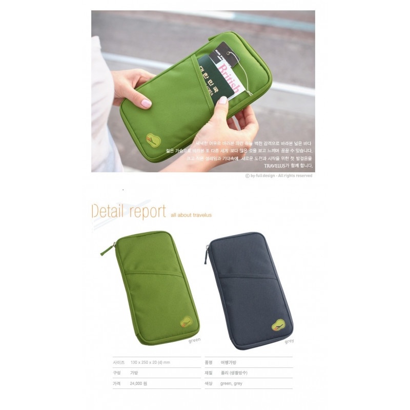 Dompet Passport Korean Travel Passport Holder