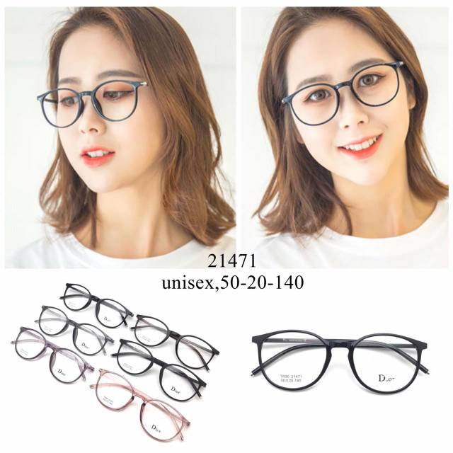 Frame Kacamata Minus | Kaca mata Anti Radiasi | Kacamata Elegant | Kaca mata Pria &amp; Wanita Trendy