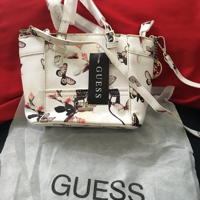Guess flower mini bag / semi ori