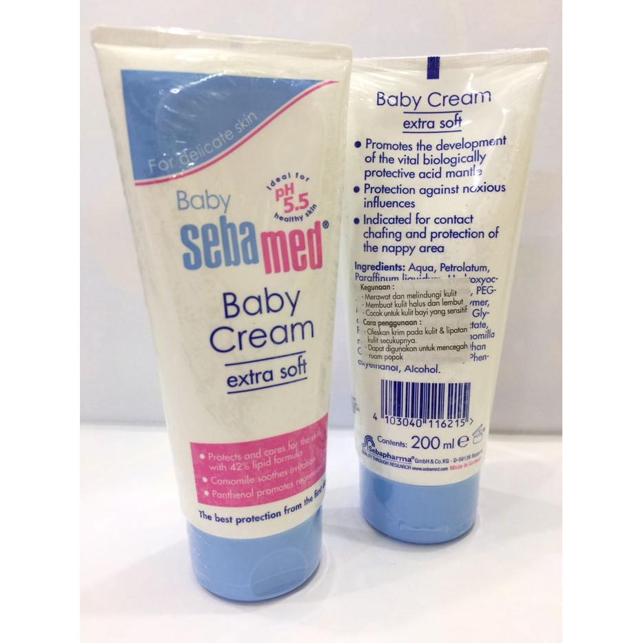kegunaan sebamed baby cream extra soft