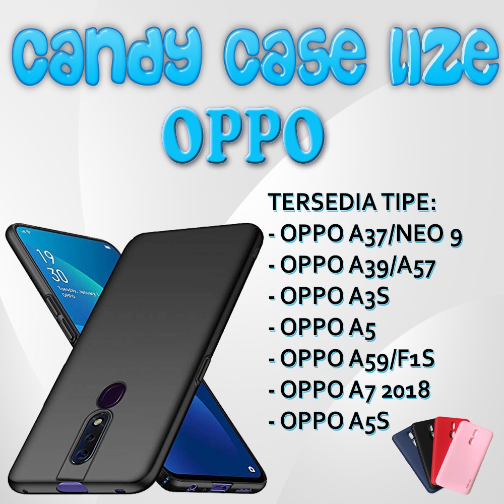 Lize Casing Silikon Oppo A37 Neo 9 A39 A57 A3S A5 A59 F1S A7 2018 A5S Soft case Kesing Case Silicone