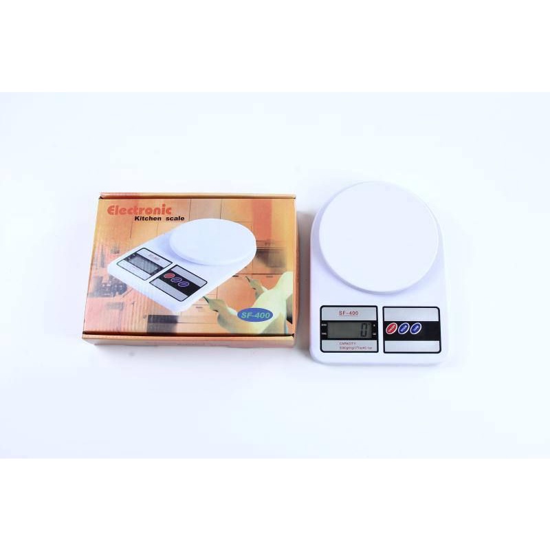 Timbangan Dapur Digital Tanpa Mangkok Kitchen Scale SF400 Warna