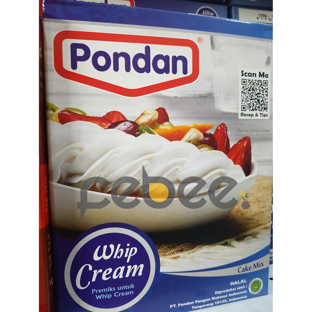 

Pondan Whip Cream Cake Mix 150g