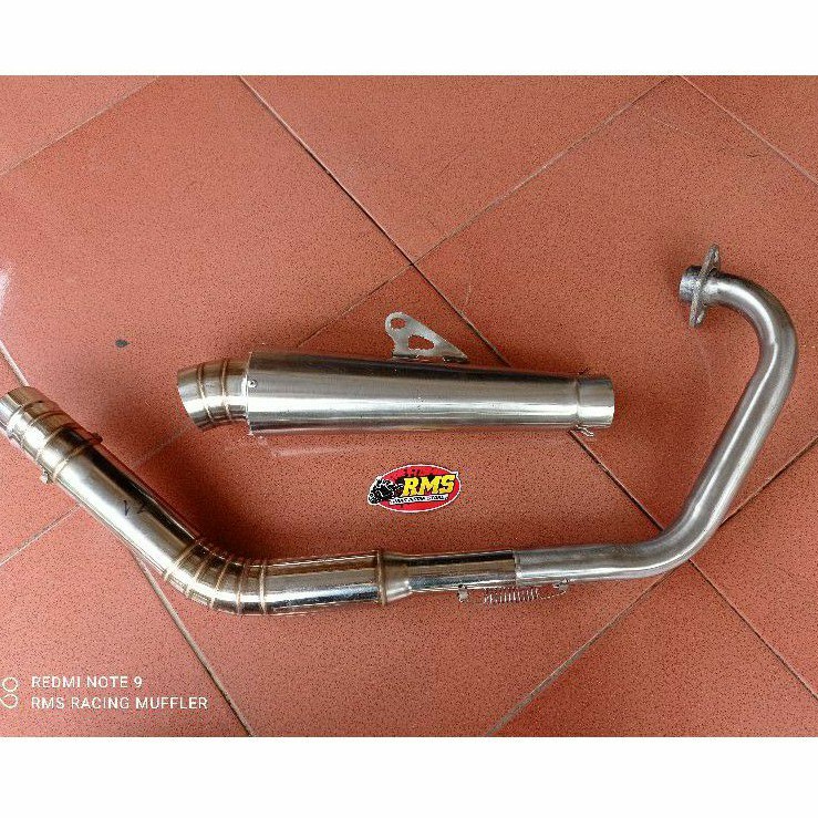 Knalpot racing polos krucut Satria fu Sonic Vixion Mx king mx new Megapro cb GL..DLL