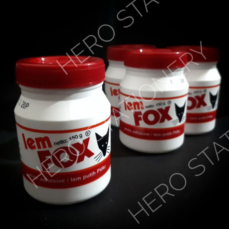 

Lem putih fox botol 150 gram