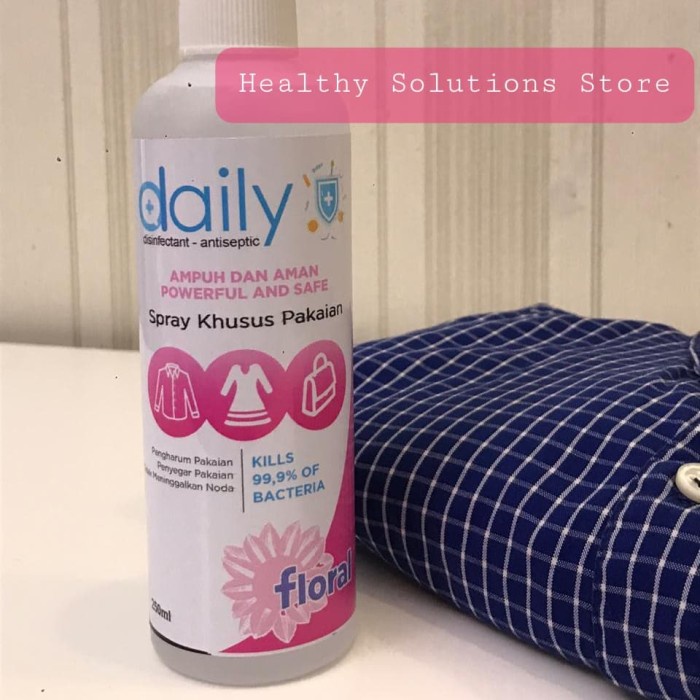 DESINFECTANT SPRAY 250ML DAILY DISINFEKTAN KHUSUS UNTUK PAKAIAN