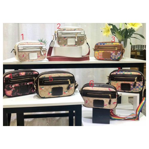 Tas  COACH tas selempang wanita tali pelangi coach520