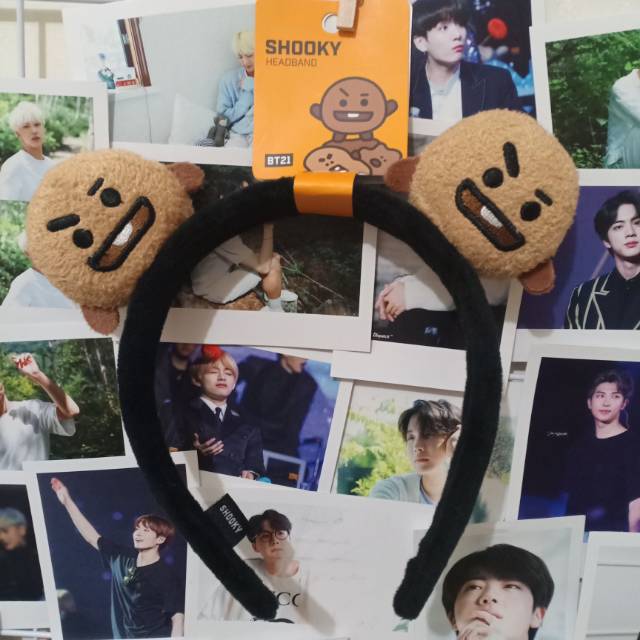 OFFICIAL HAIRBAND / BANDO SHOOKY BT21