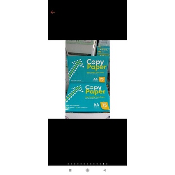 

bib Kertas HVS A4 75 Gram Copy Paper 1 Dus 5 Rim