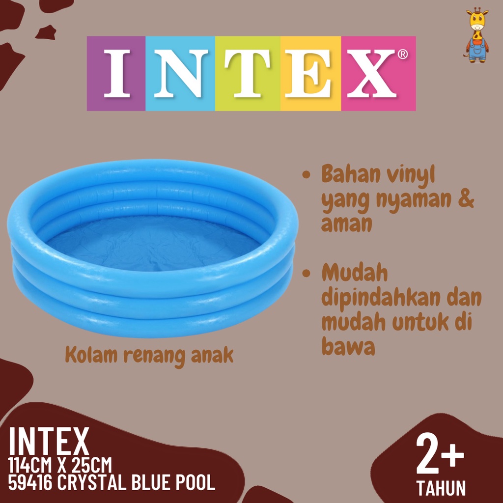 INTEX 59416 Crystal Blue Pool