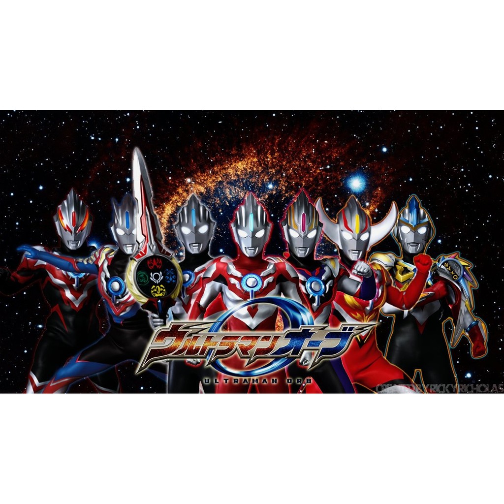 DVD Ultraman Orb Sub Indo Episode Lengkap - DVD Tokusatsu
