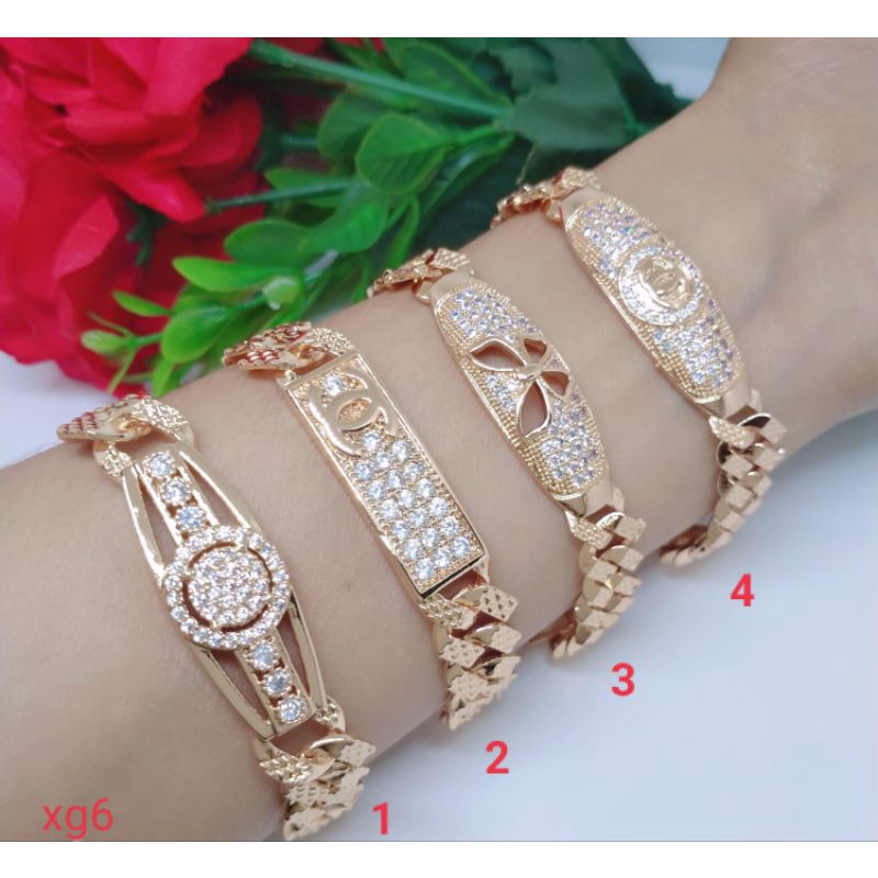 Gelang Rantai Juntai Premium Xuping Lapis Emas 24k Anti Luntur Terbaru Termurah