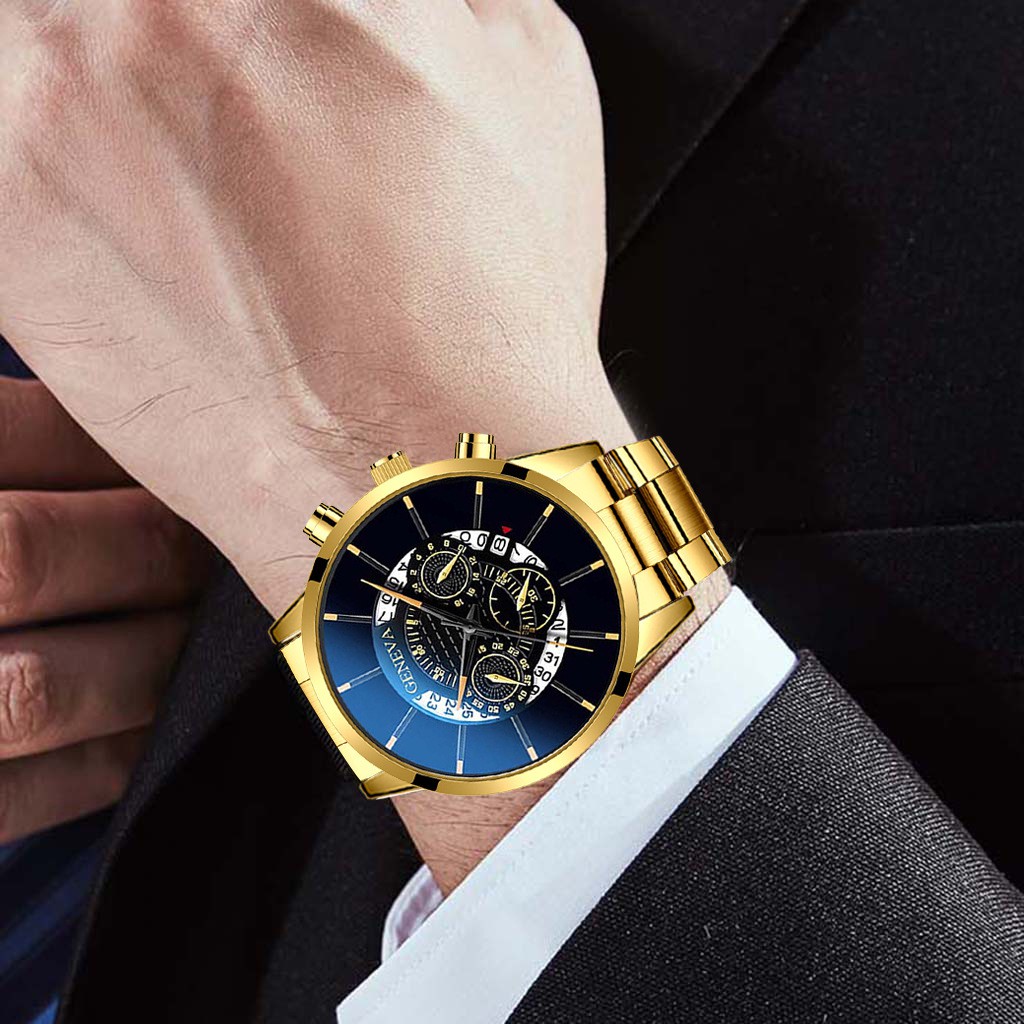 COD✅ Jam Tangan Pria Bisnis Mewah Gaya Kasual Import Aksesoris Arloji Watches Pria Sporty Anti Air Waterproof Kalender Tanggal Aktif Bercahaya Sangcakra- JG11