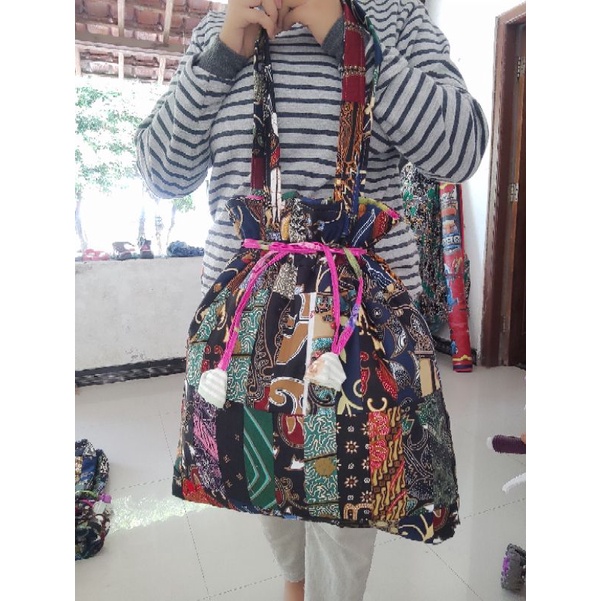 TOTE BAG SERUT BATIK CANTIK KHAS JOGJA