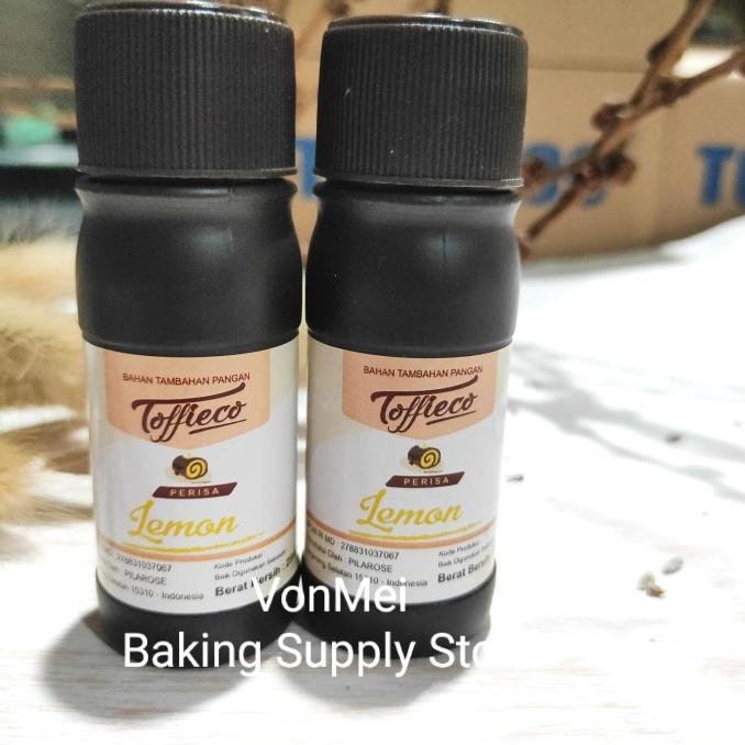 

TOFFIECO Perisa Perasa Lemon Essence Flavour 25 gr Wangi HEMAT Kode 177