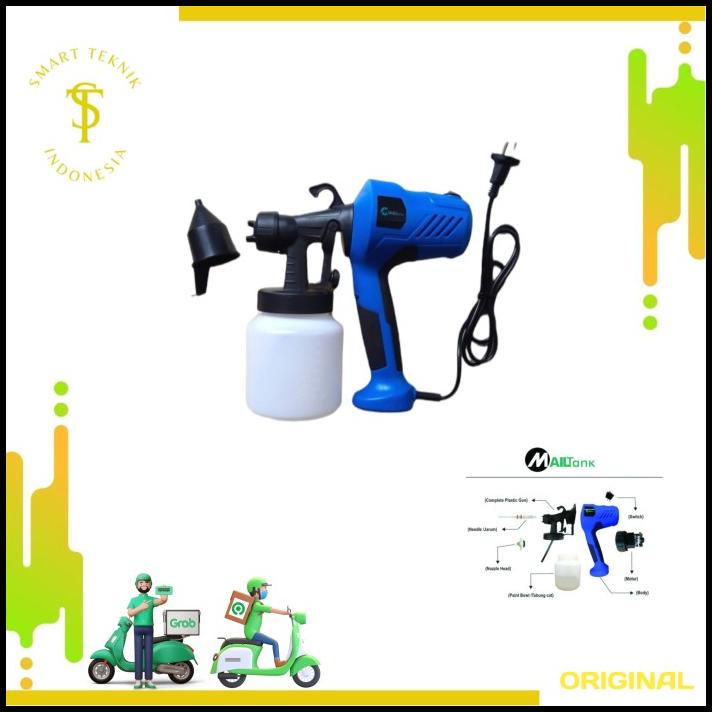 Spray Gun Air Gun Mailtank Sh-205 Spray Gun Elektrik 400 W