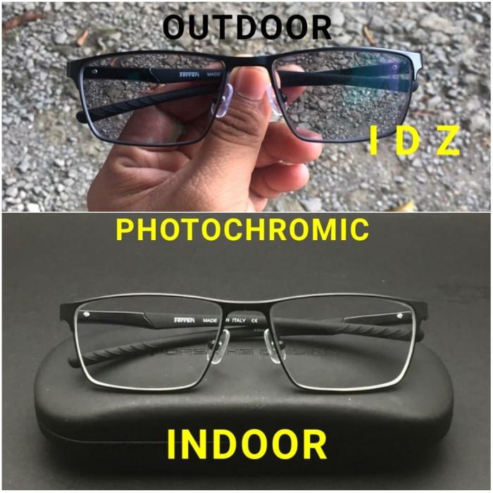 Frame Kacamata Pria Ferrari 9232 Photocromic - Bisa lensa minus
