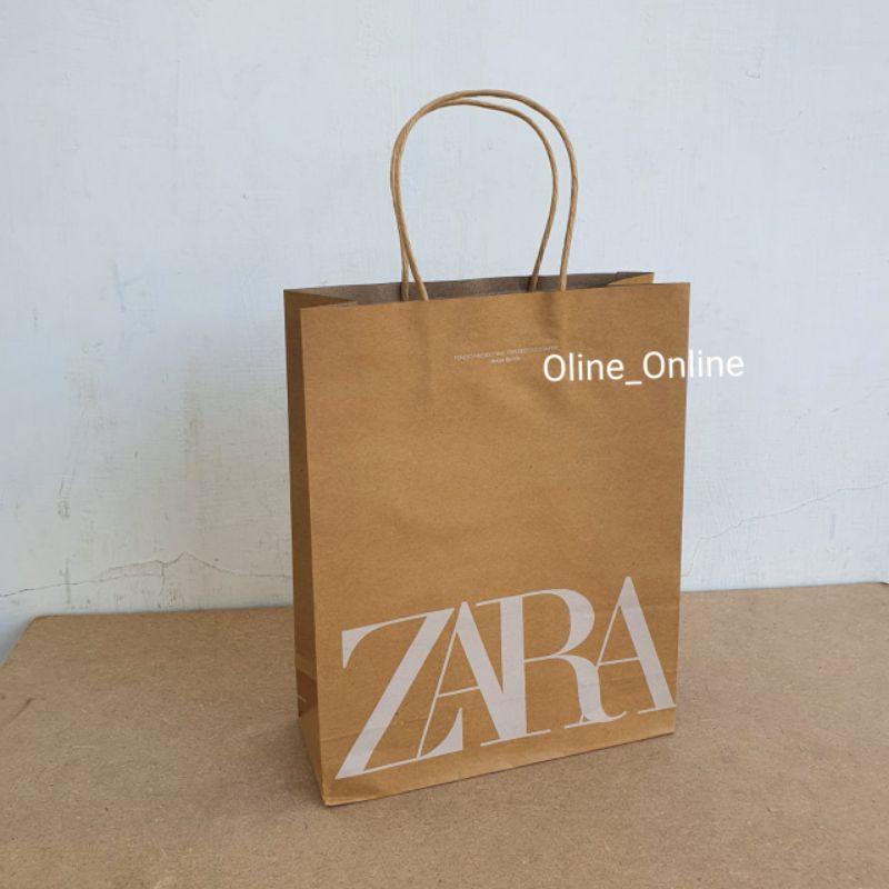 ZR Paperbag zara paper bag