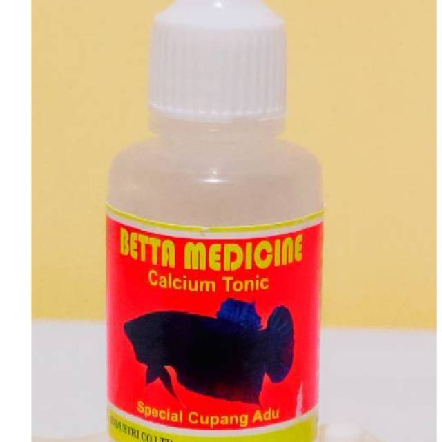 Obat Ikan Cupang kontes dan aduan VIVIAN Betta Medicine Calcium Tonic 30ml