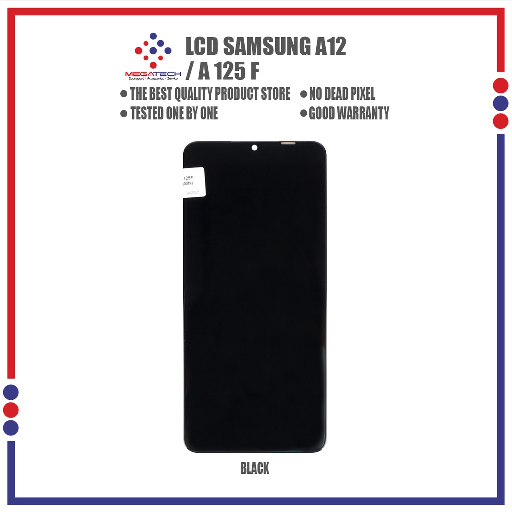 LCD Samsung A12 Fullset Touchscreen - ORI