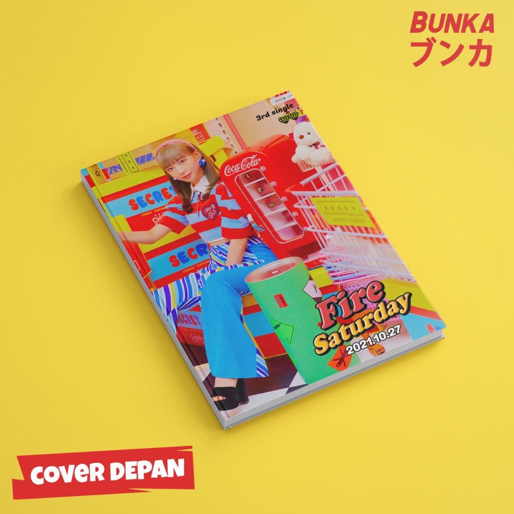 

Notebook KPOPSecret Number Fire Saturday Zuu Hardcover A5 Buku Tulis Catatan Notes Agenda Planner Jurnal