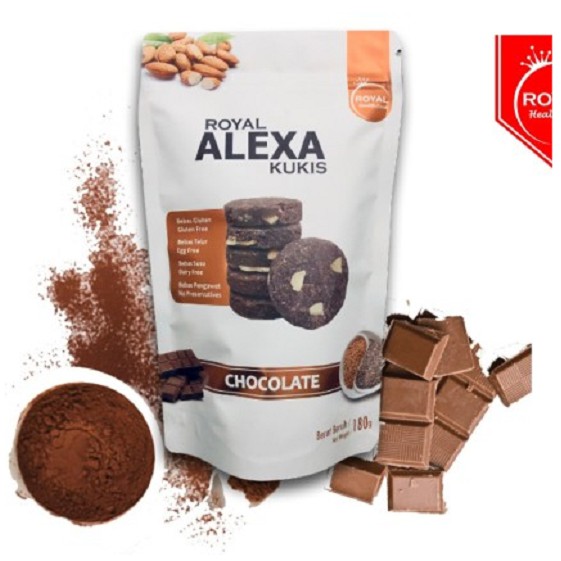 

Royal Alexa Gluten Free Chocolate Cookies 180 gram