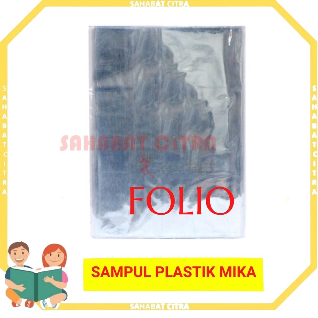 

SAMPUL BUKU TULIS PLASTIK TEBAL MIKA FOLIO 塑料包