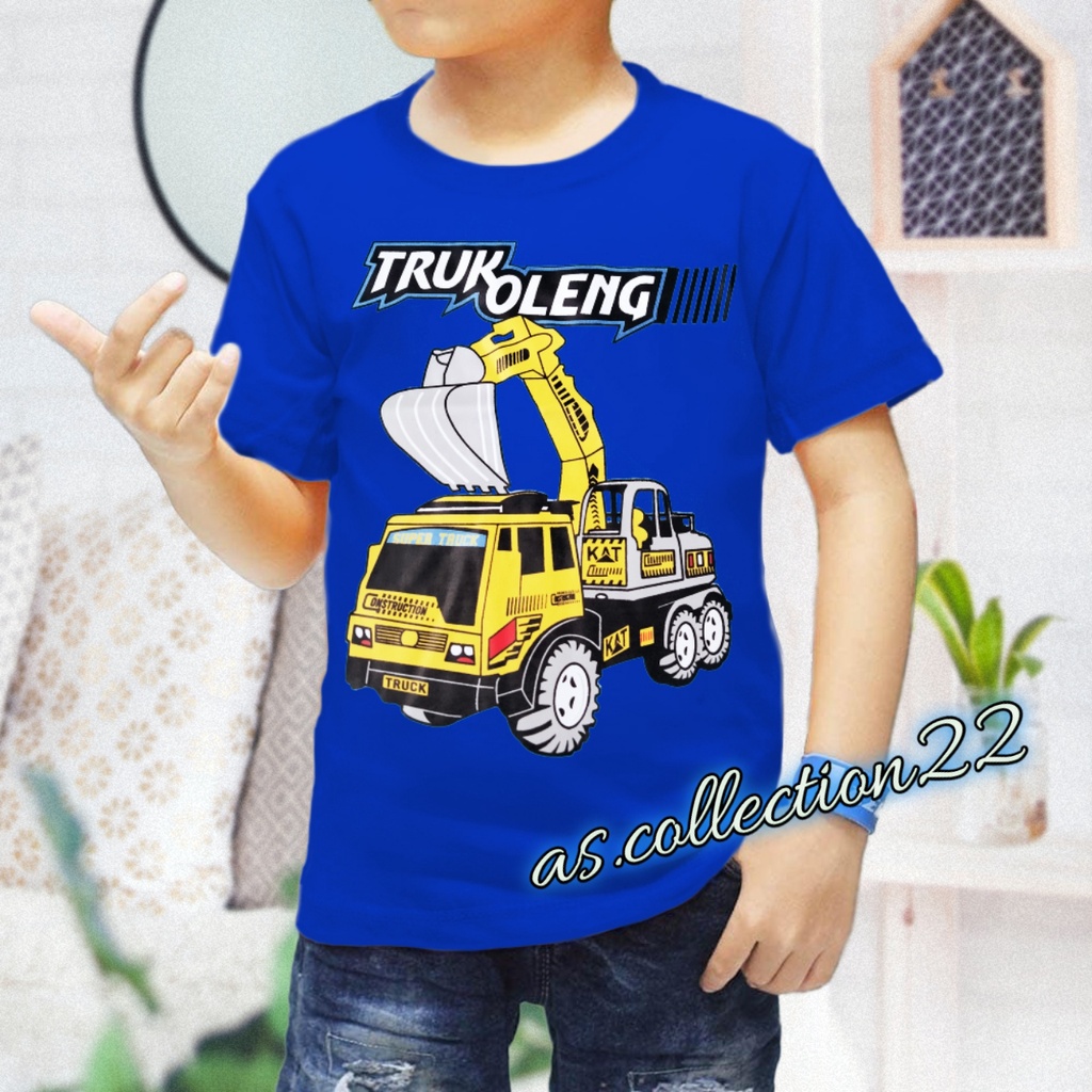 KAOS Anak Laki TRUK OLENG#USIA 1-12 TAHUN