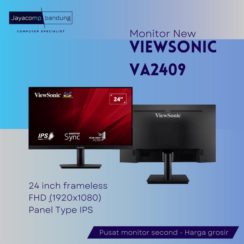 Monitor LED 24 inch ViewSonic VA2409 Frameless - FHD HDMI (New)