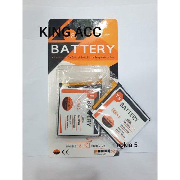 BATERAI BATRE BATERE BATTERY Y8 NOKIA 5 TA-1053 HE336