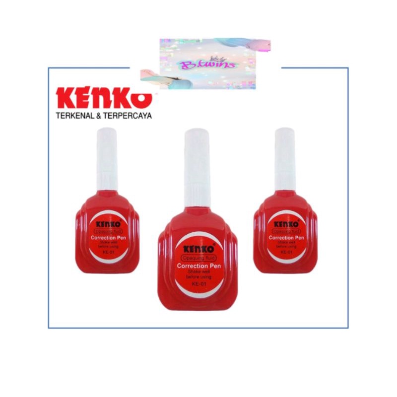 

CORRECTION PEN / TIP EX / TIPE X CAIR KENKO KE-01 / KE01 / KE 01