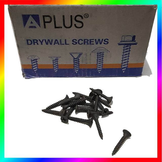 100 PCS Sekrup gipsum APLUS DRYWALL SCREW 3.5 x 25 mm