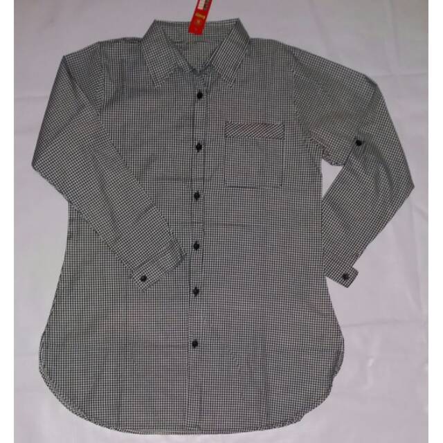 Atasan wanita/kemeja kotak-kotak