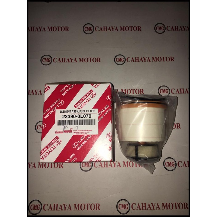 Filter Solar Fuel Filter Fortuner Vrz Innova Reborn Hilux Original