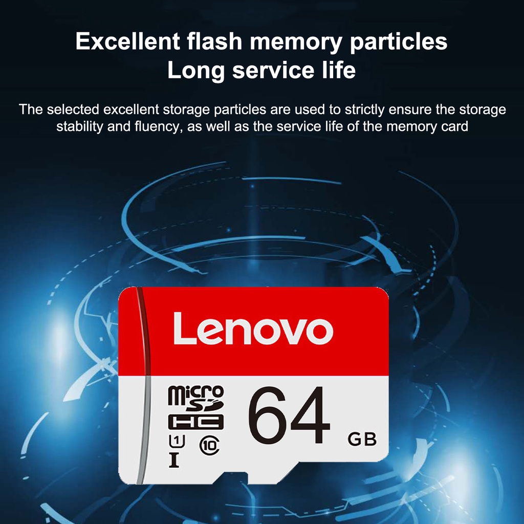 LENOVO Kartu Memori TF 4G 8G 16G 32G 64G Untuk Perekam Data Mobil