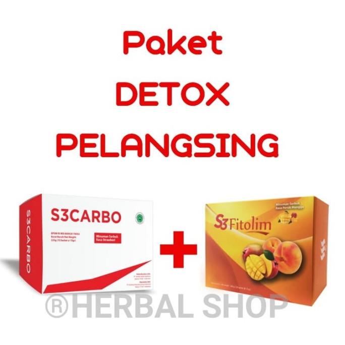 

S3CARBO S3FITOLIM PAKET LANGSING FREE SEPASANG BOTOL CANTIK